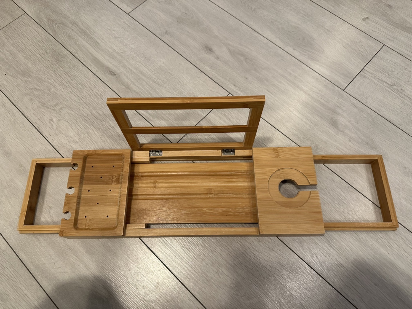 Wooden adjustable Bath Tray
