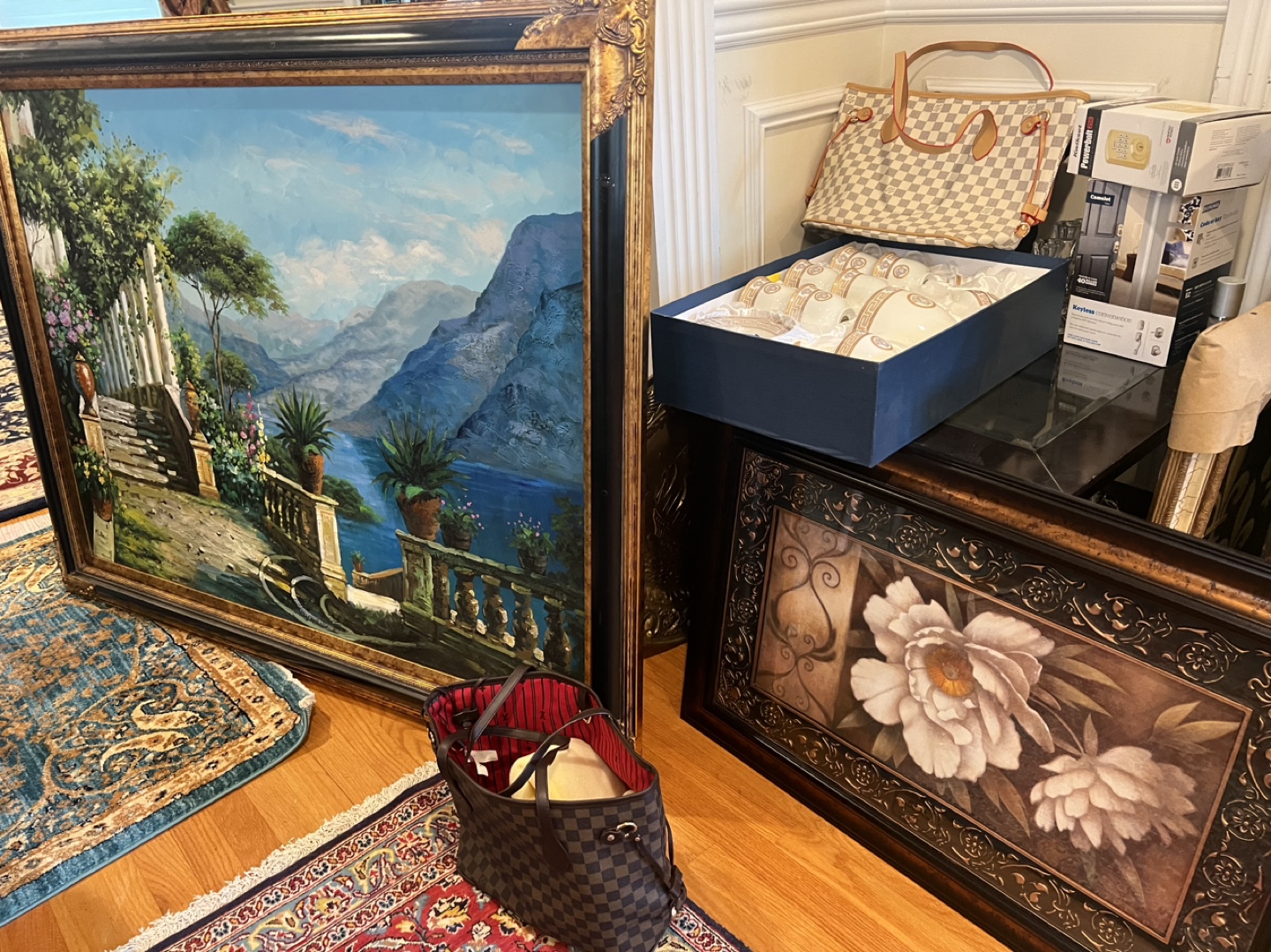 Paintings, larger home all must go each different prices - photo 5