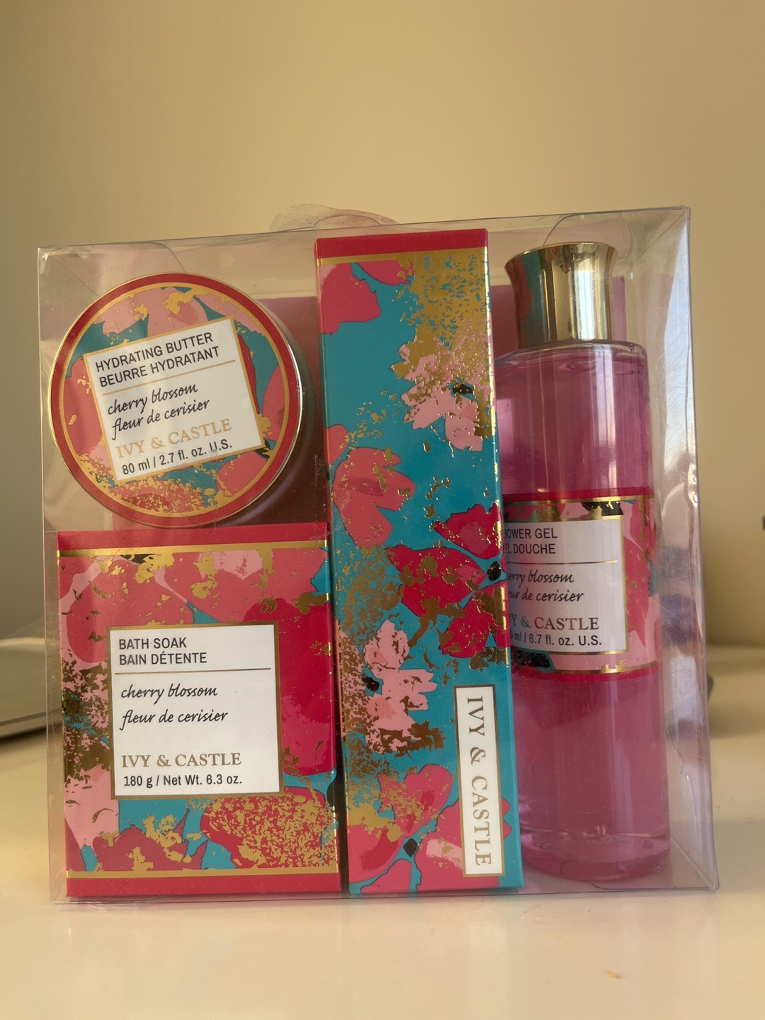 Ivy & Castle Cherry Blossom Gift Set