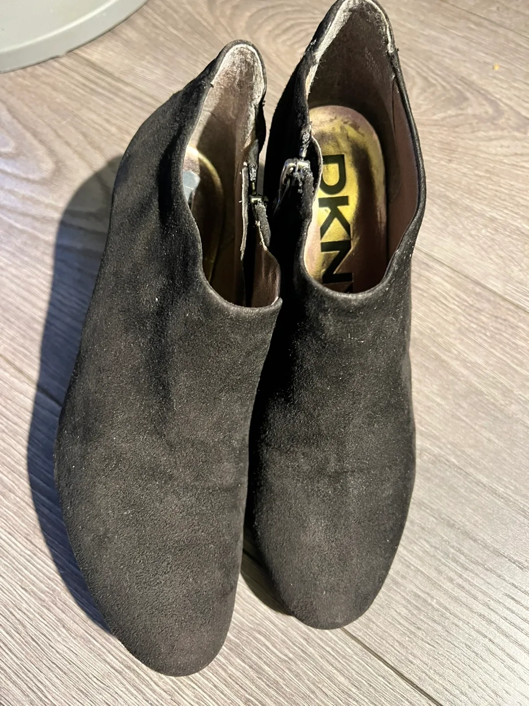 DKNY Suede Booties image indicator(2)