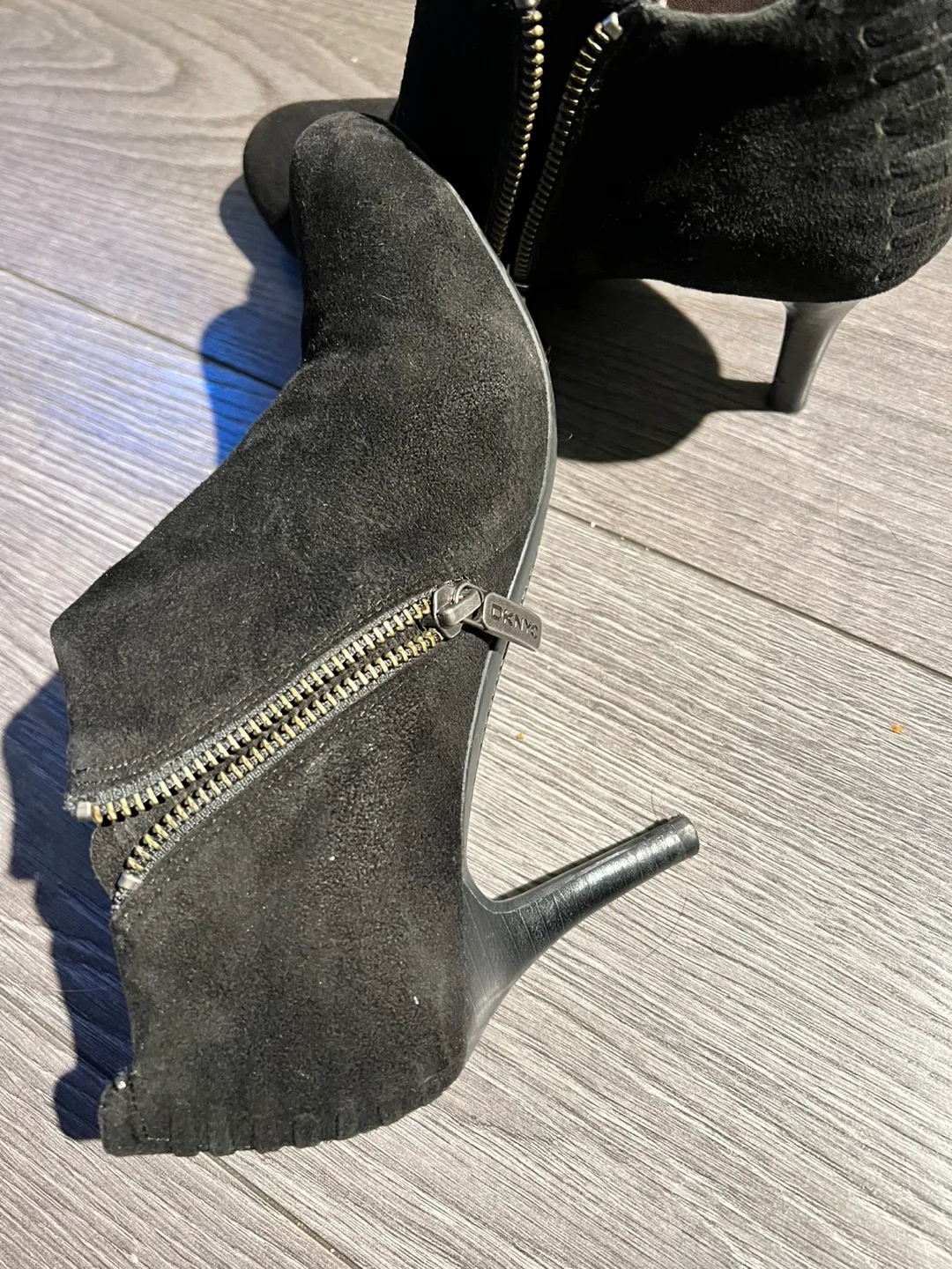 DKNY Suede Booties image indicator(5)