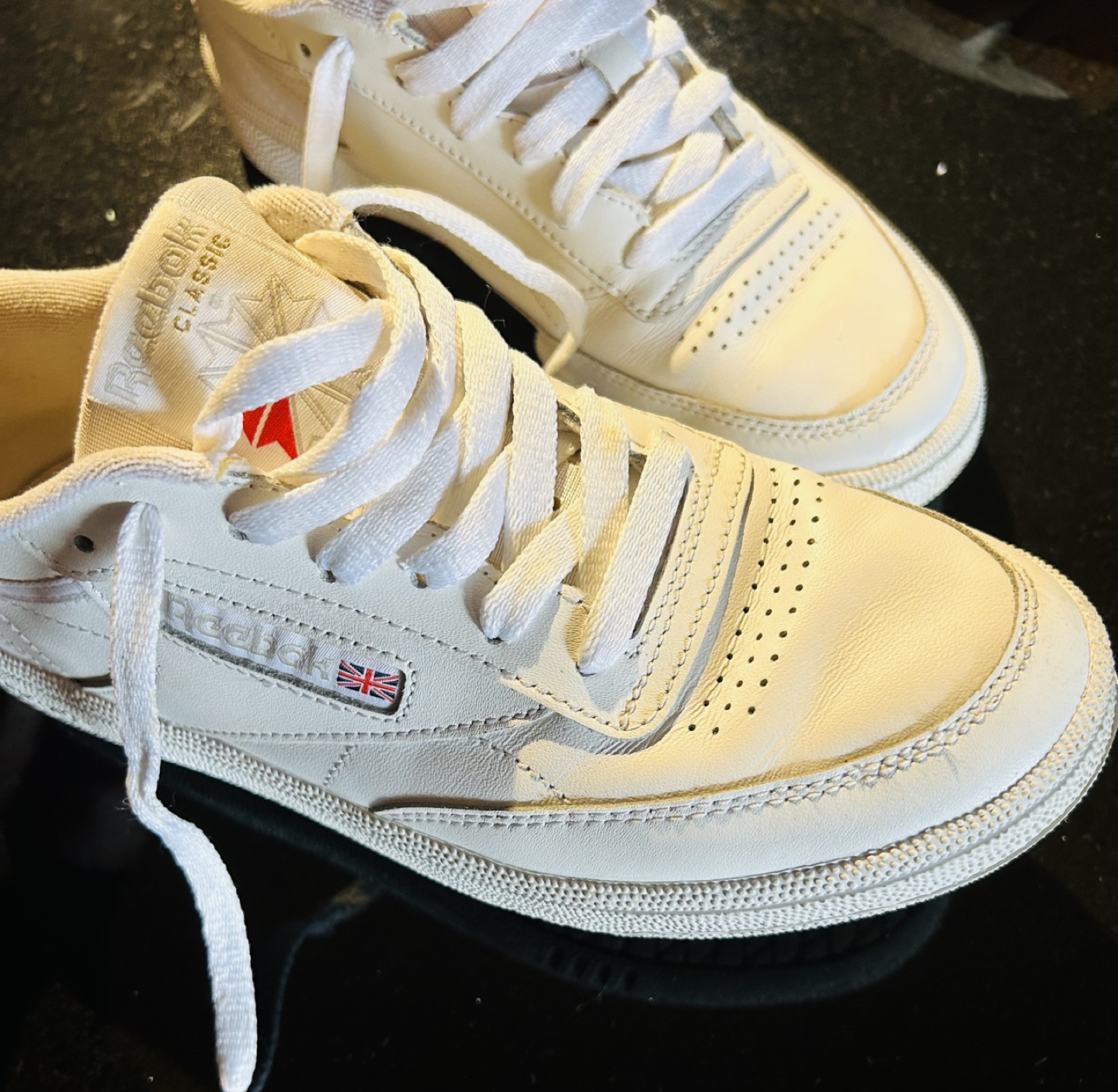 Reebok Classic Leather White Sneakers
