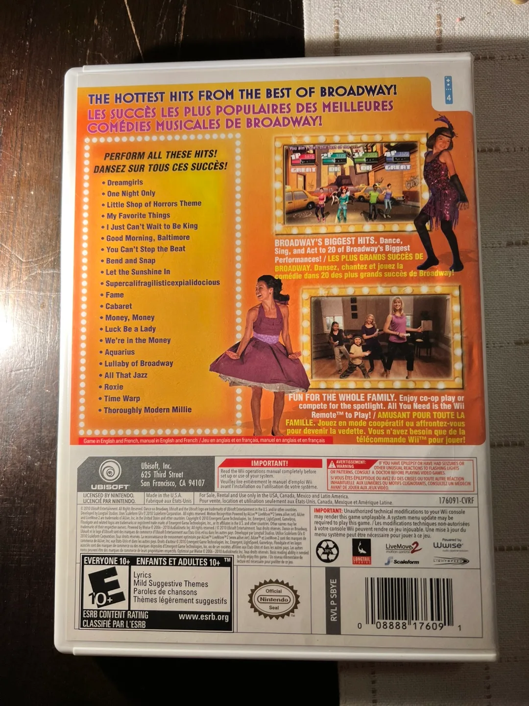 Dance on Broadway Wii Game image indicator(2)
