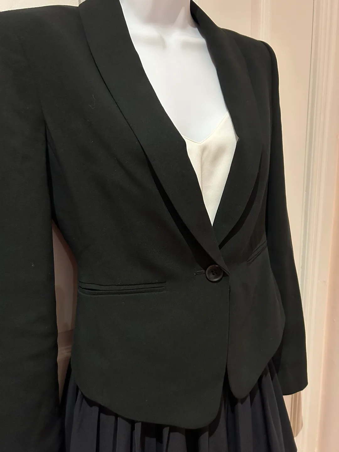 BCBG Black Blazer XXS thumbnail