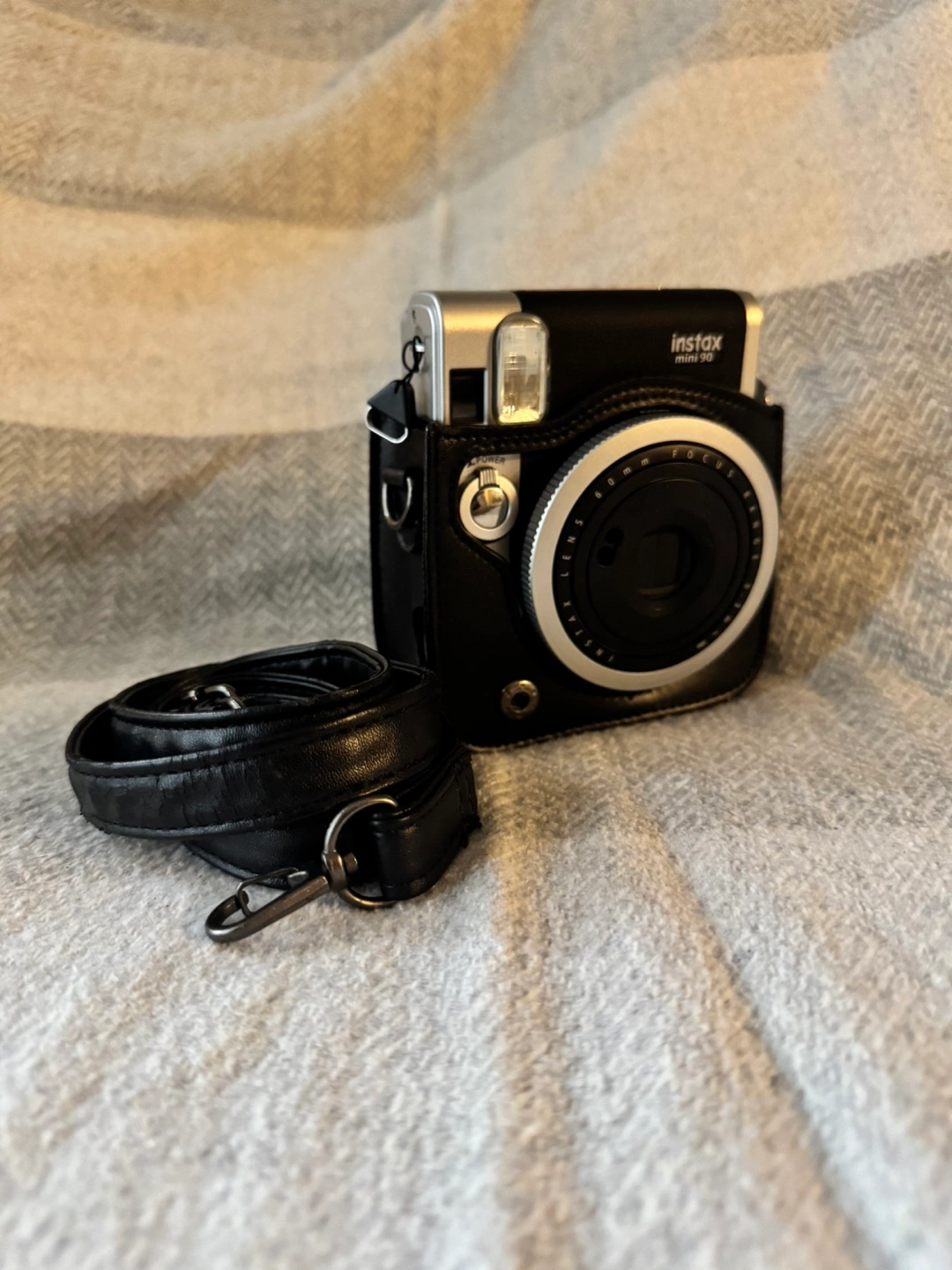 HOT Instax Mini90 Instax Mini 90 Leather Case Fujifilm Instax Mini