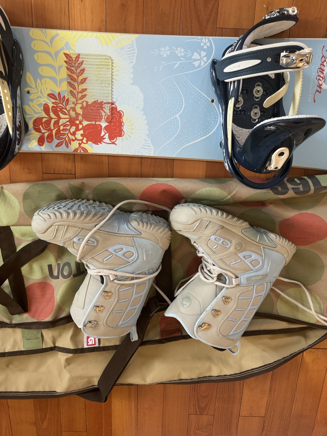 Burton Snowboard Package will separate