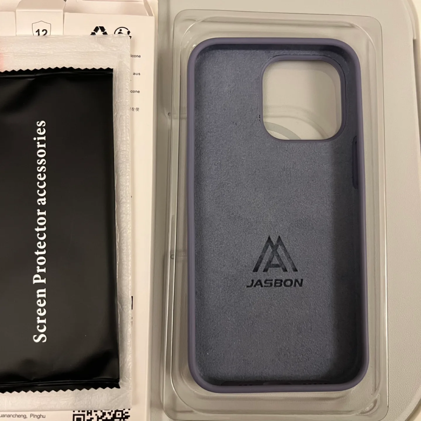 13 Pro Silicone Phone Case and Screen Protector image indicator(2)