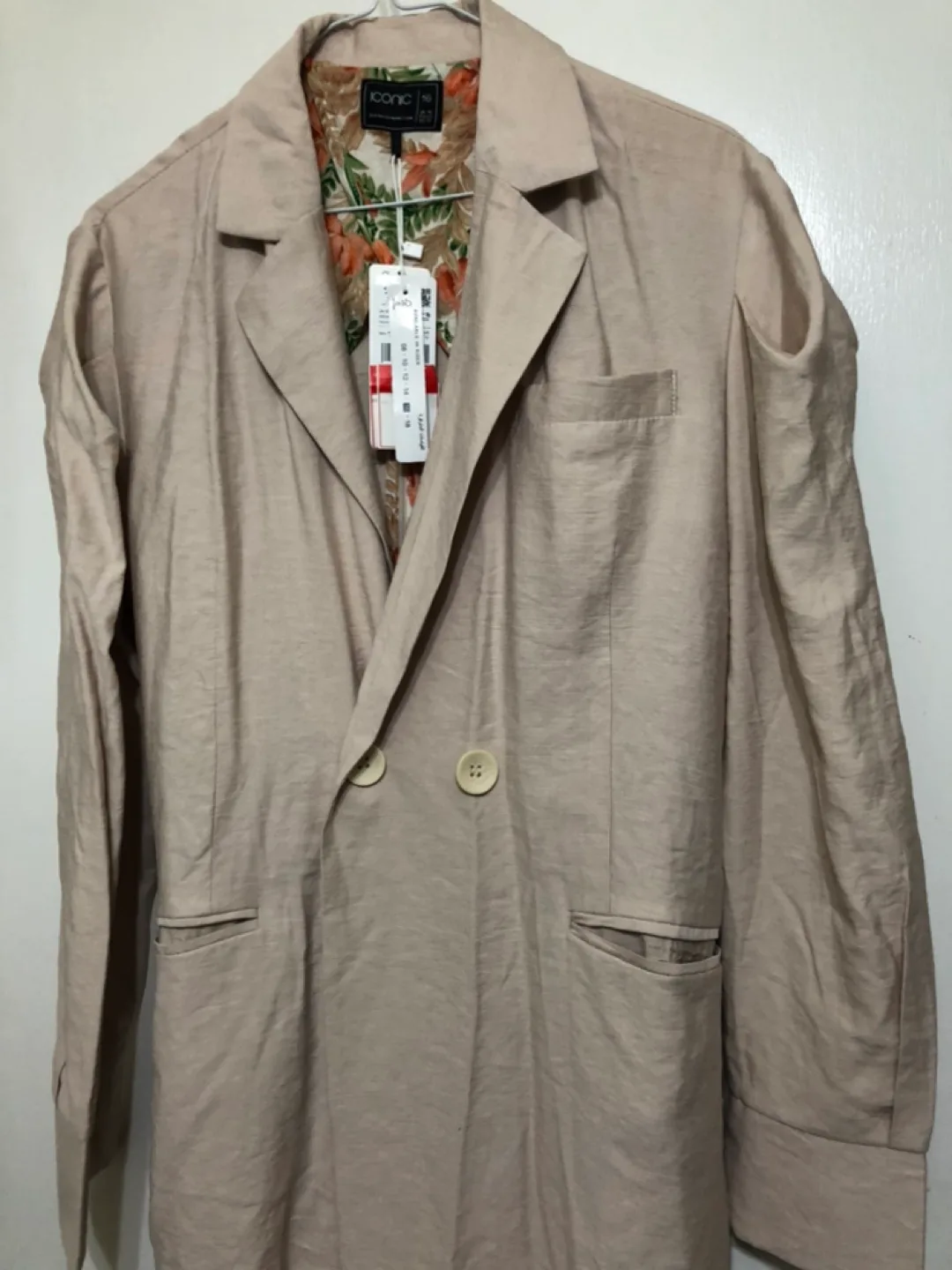 Beige Blazer Jacket thumbnail