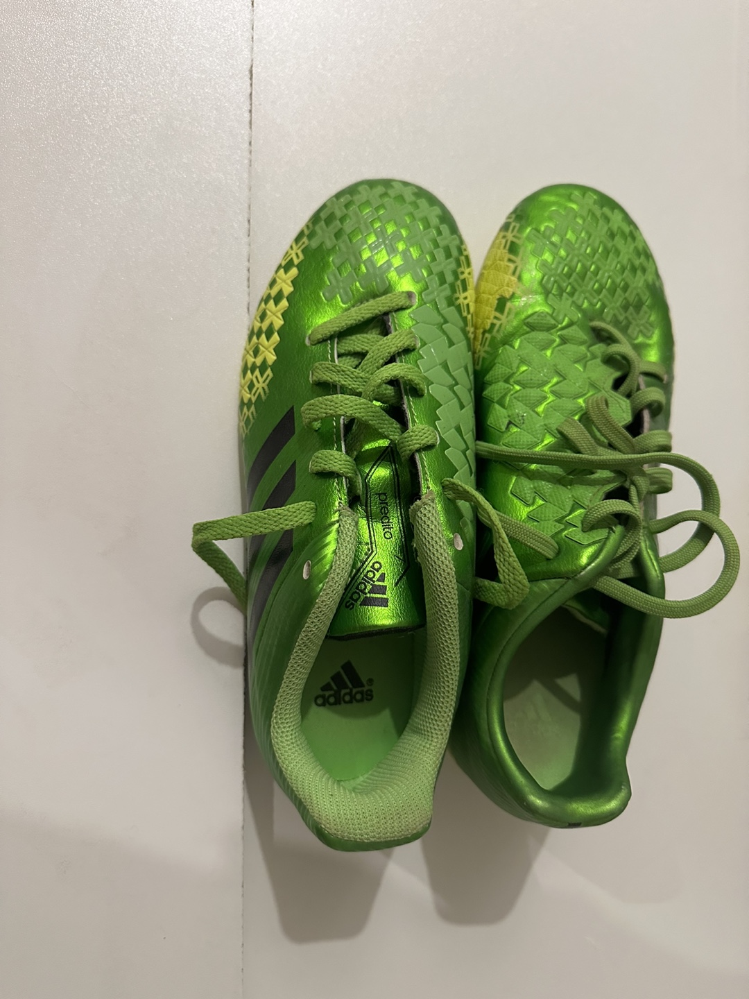 Adidas Predator Soccer Cleats Green Size 3