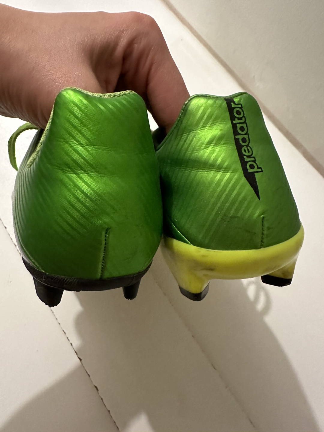 Adidas Predator Soccer Cleats Green Size 3 - photo 3