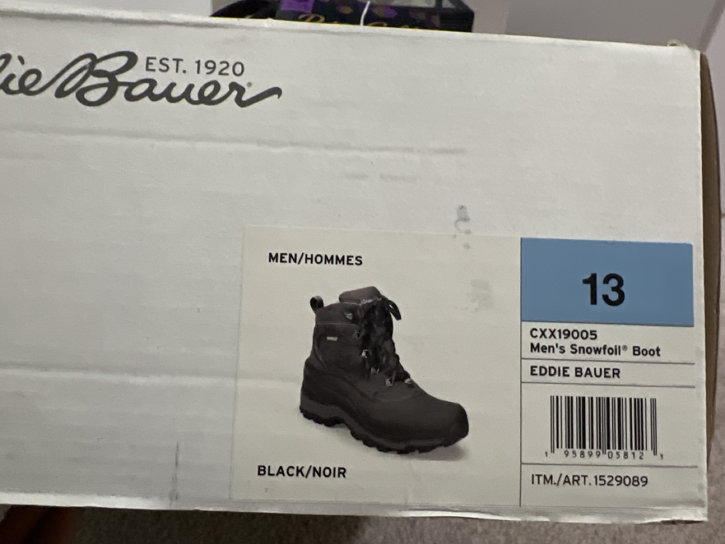 Eddie Bauer Men's Snowfoll Boot