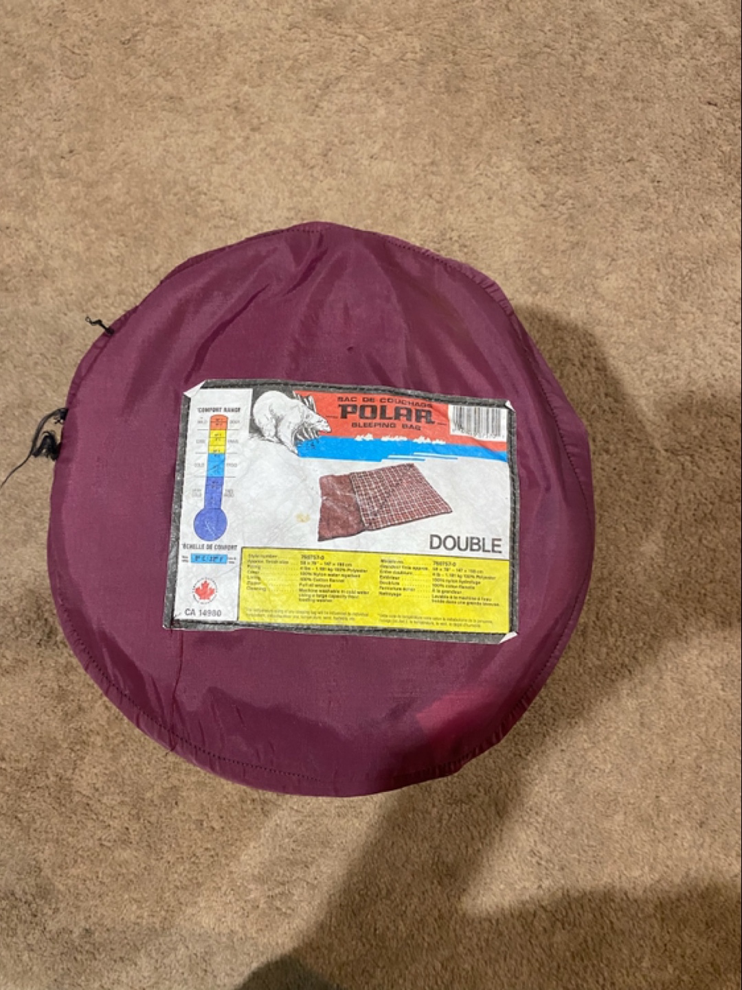 DOUBLE SLEEPING BAG