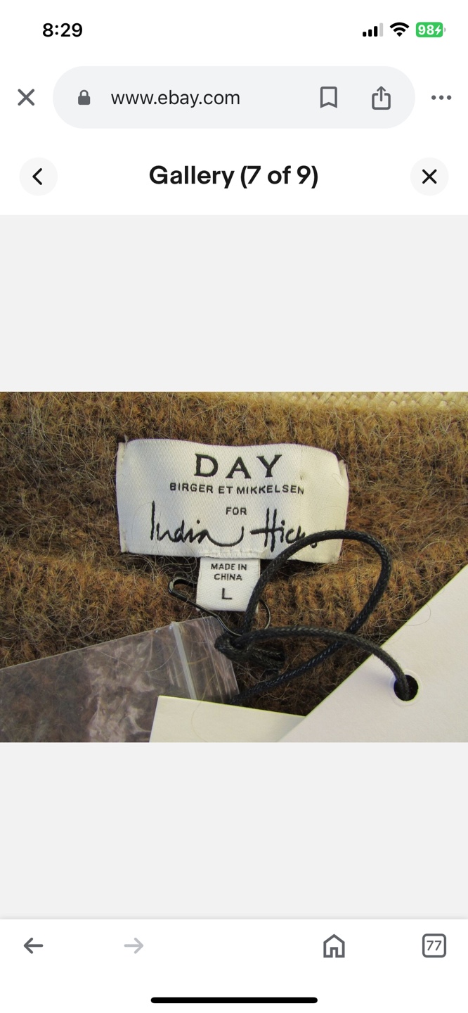 Day Birger et Mikkelsen for Indian Hicks Sweater - photo 5
