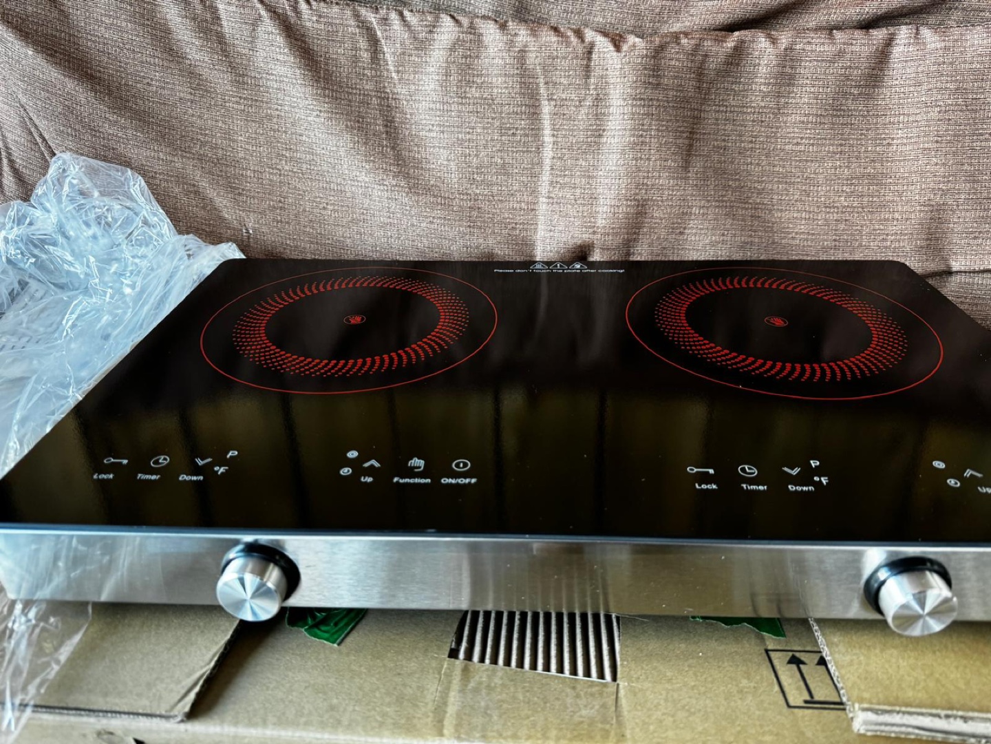 VBGK Double Induction Cooktop