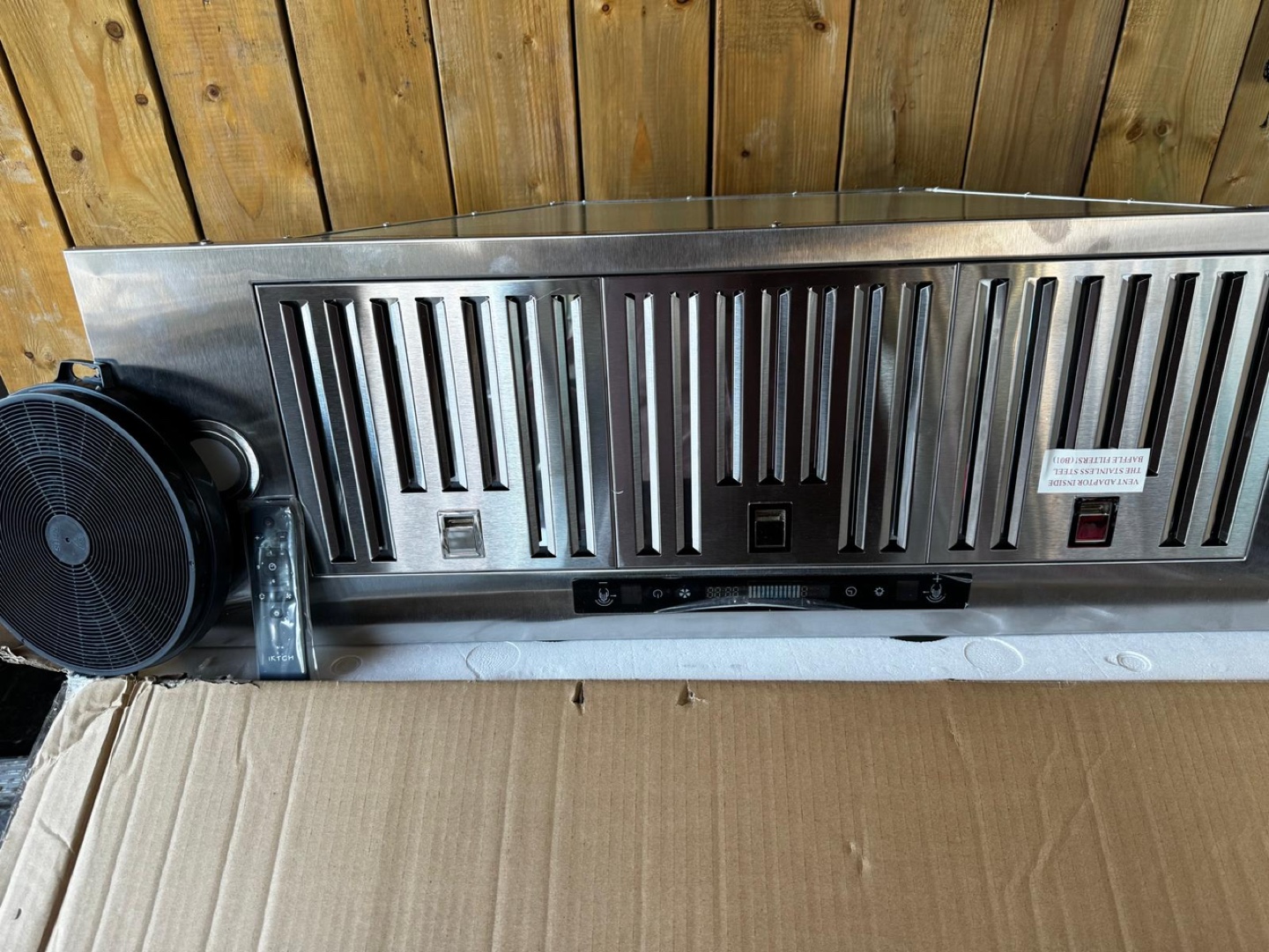 Range Hood, Stainless Steel, Brand New