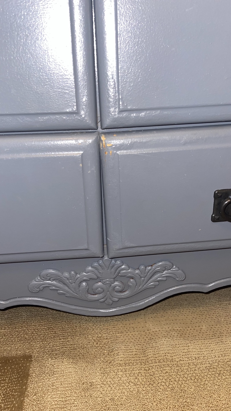 Wooden Gray 6 Dresser Check more pictures condition - photo 2