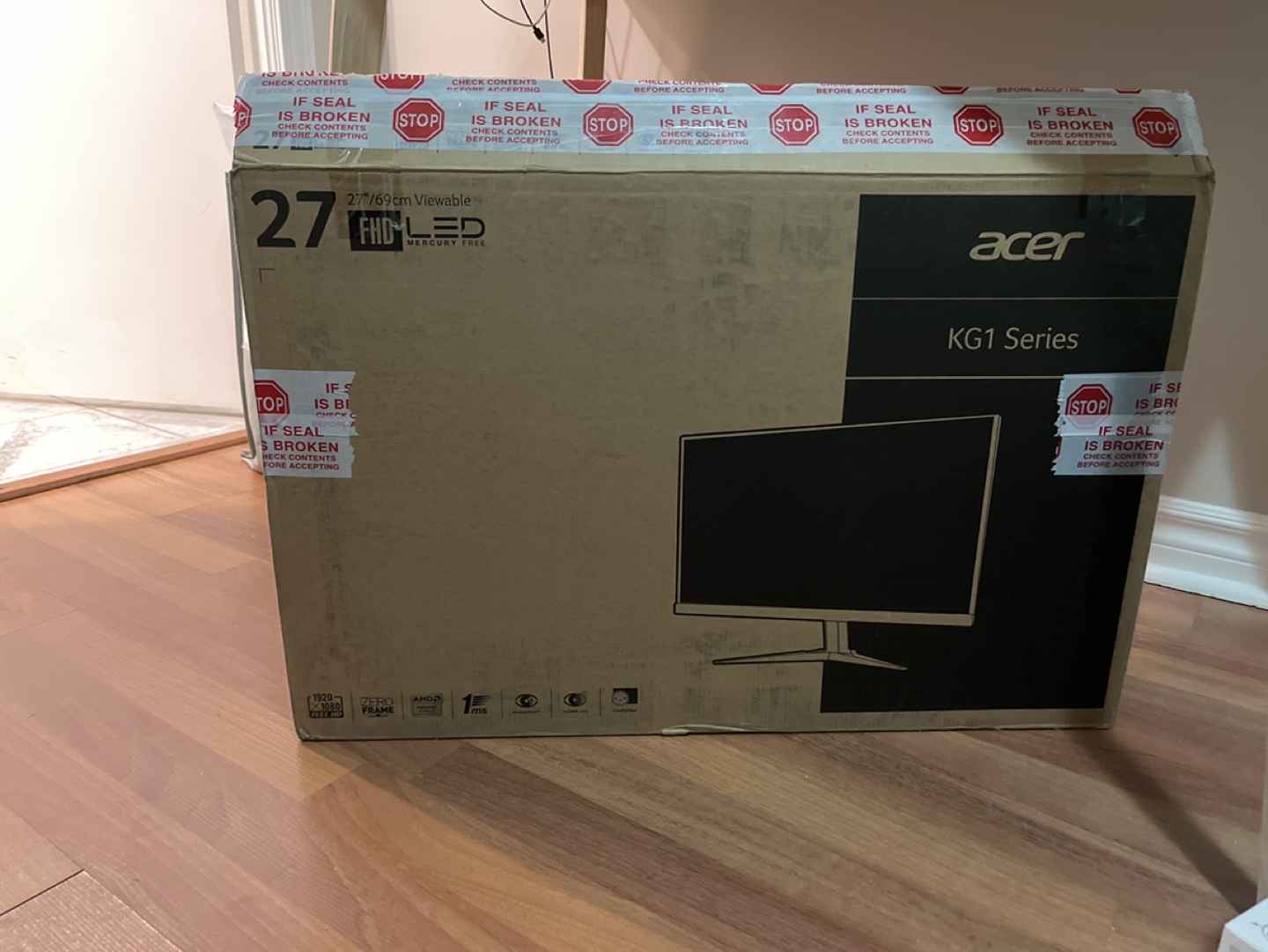 Acer KG1 27” Gaming Monitor - KG1 BMIIX - photo 2