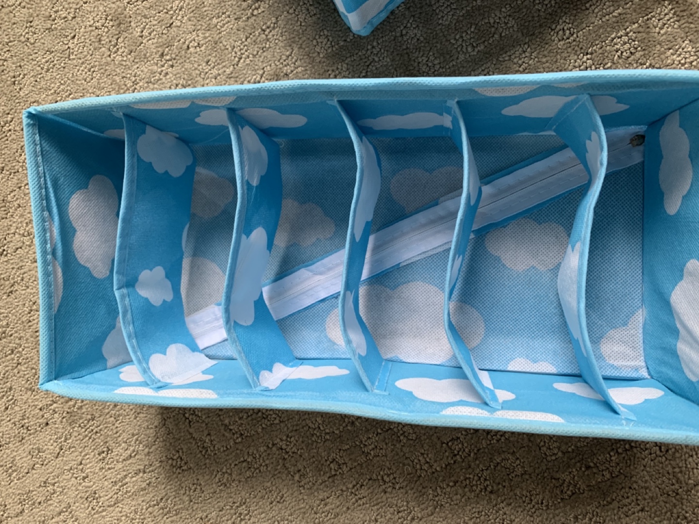 Set of 3 Fabric Storage Bins - photo 2