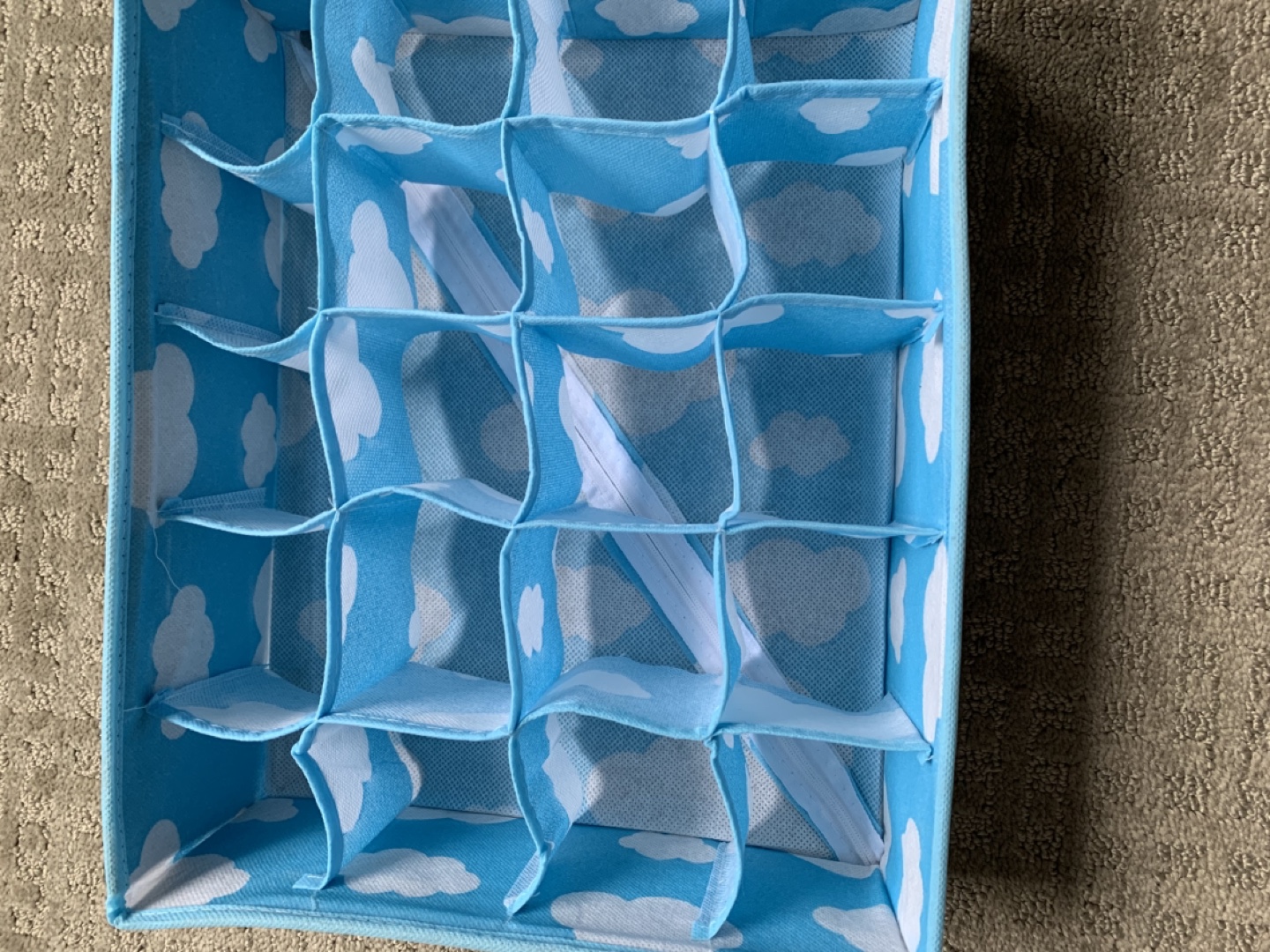 Set of 3 Fabric Storage Bins - photo 4