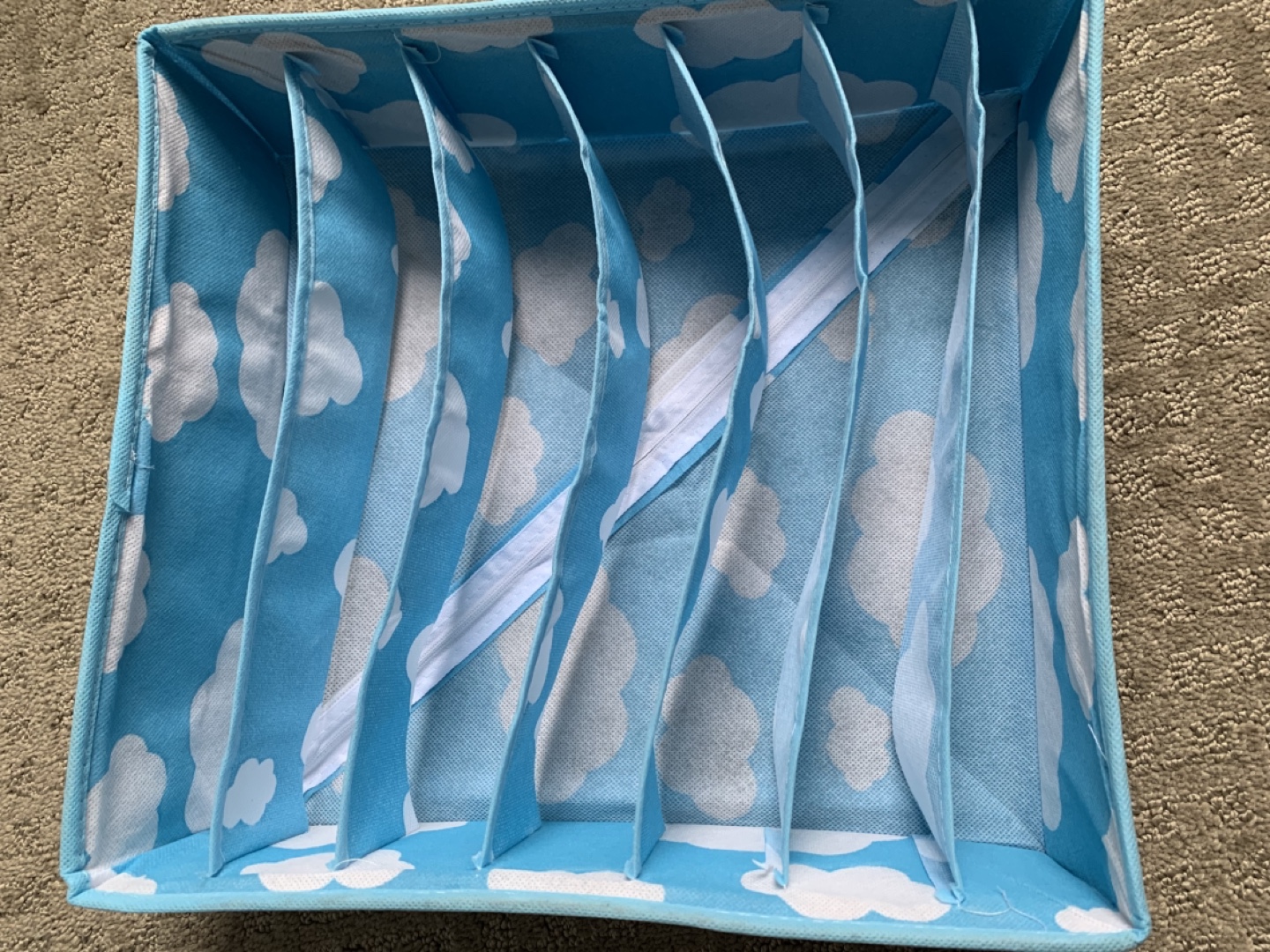 Set of 3 Fabric Storage Bins - photo 3