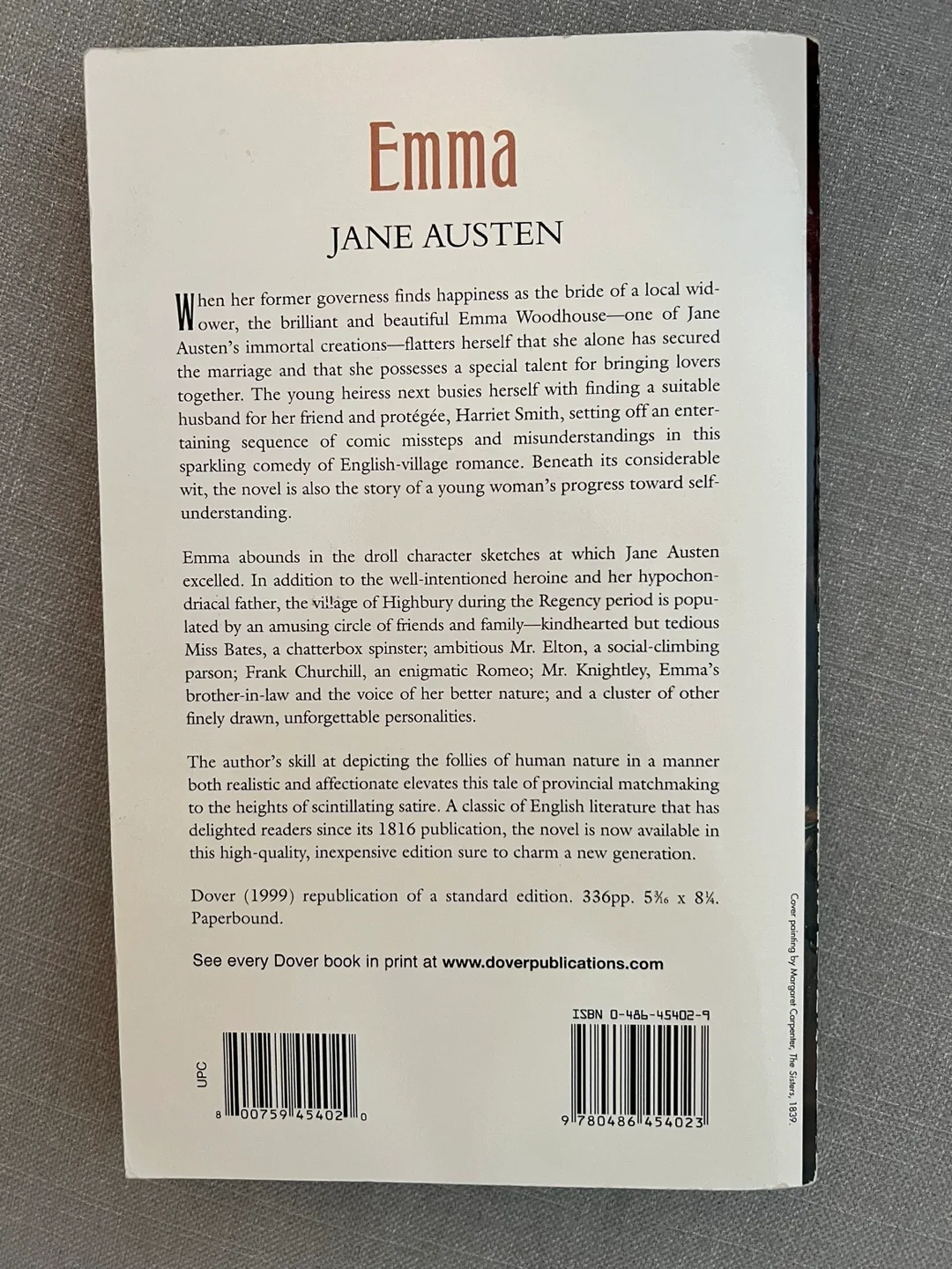 Emma by Jane Austen - Dover Classics Edition image indicator(3)