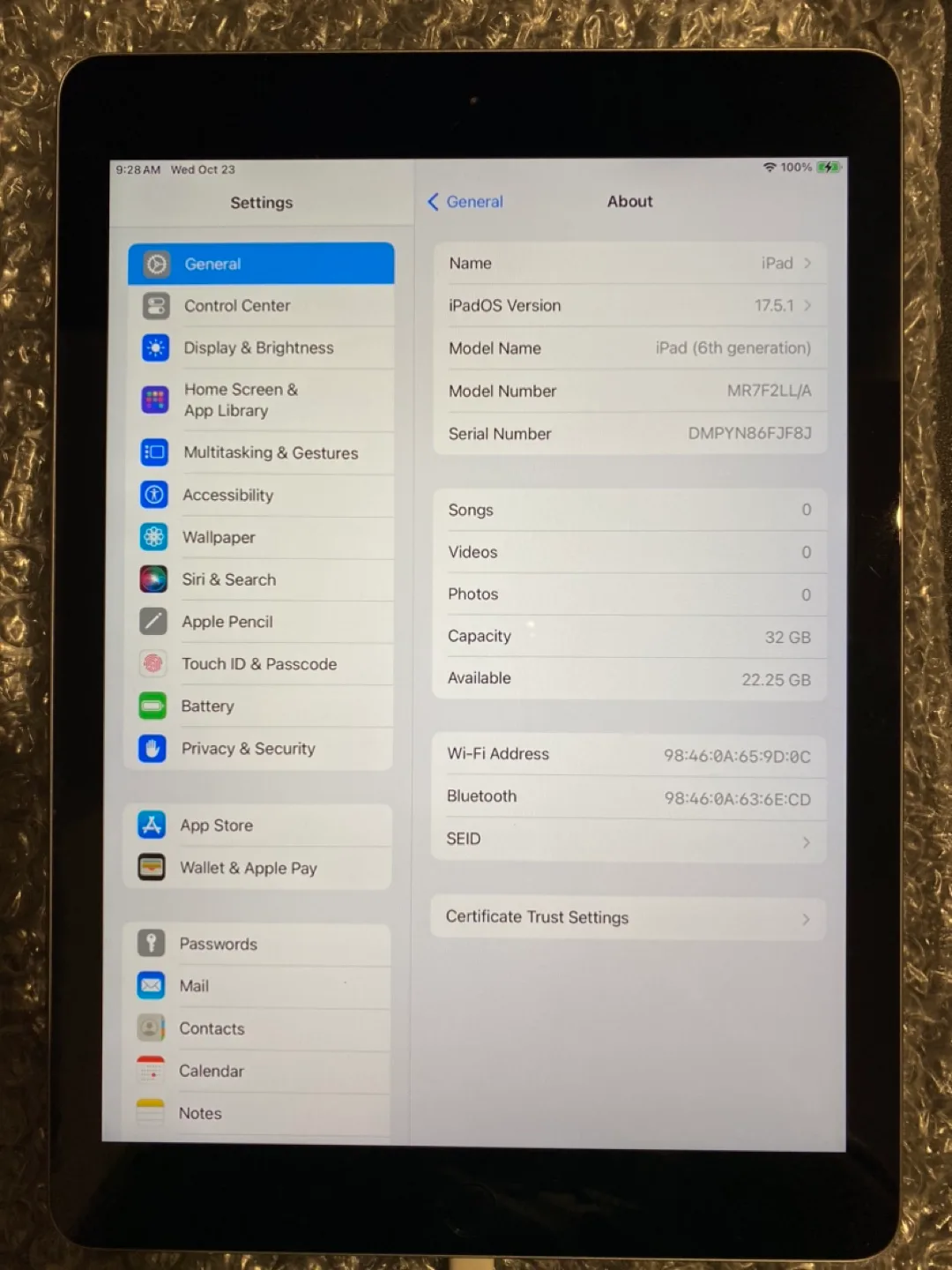 Apple Ipad 6th image indicator(2)