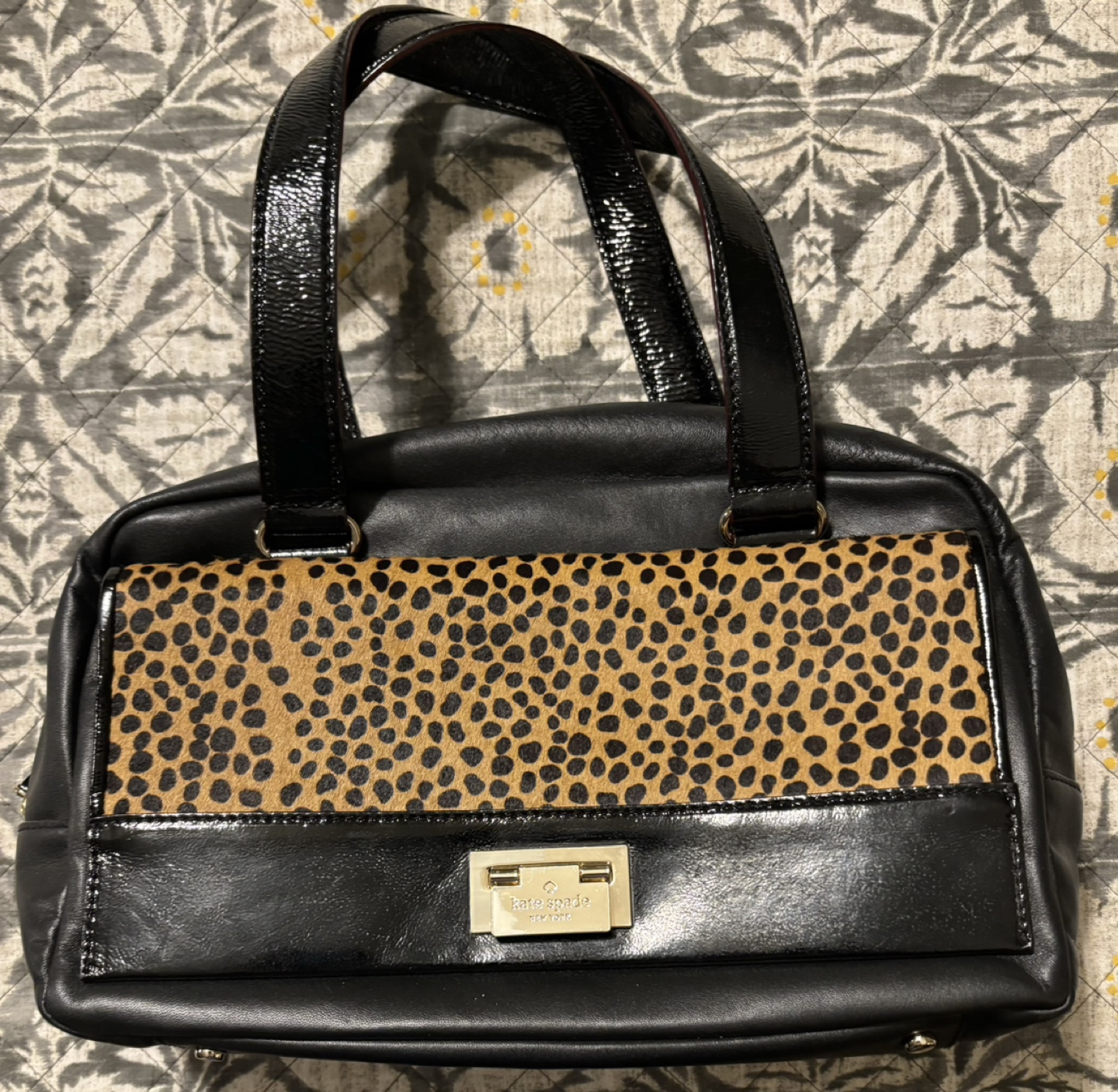 Kate Spade Leopard Print Handbag