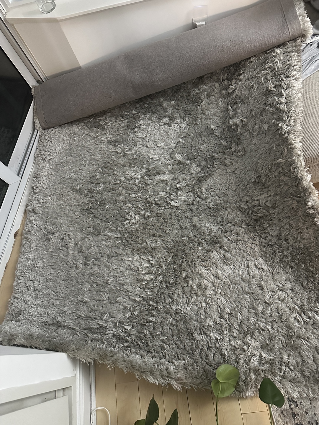 Grey Thick Rug