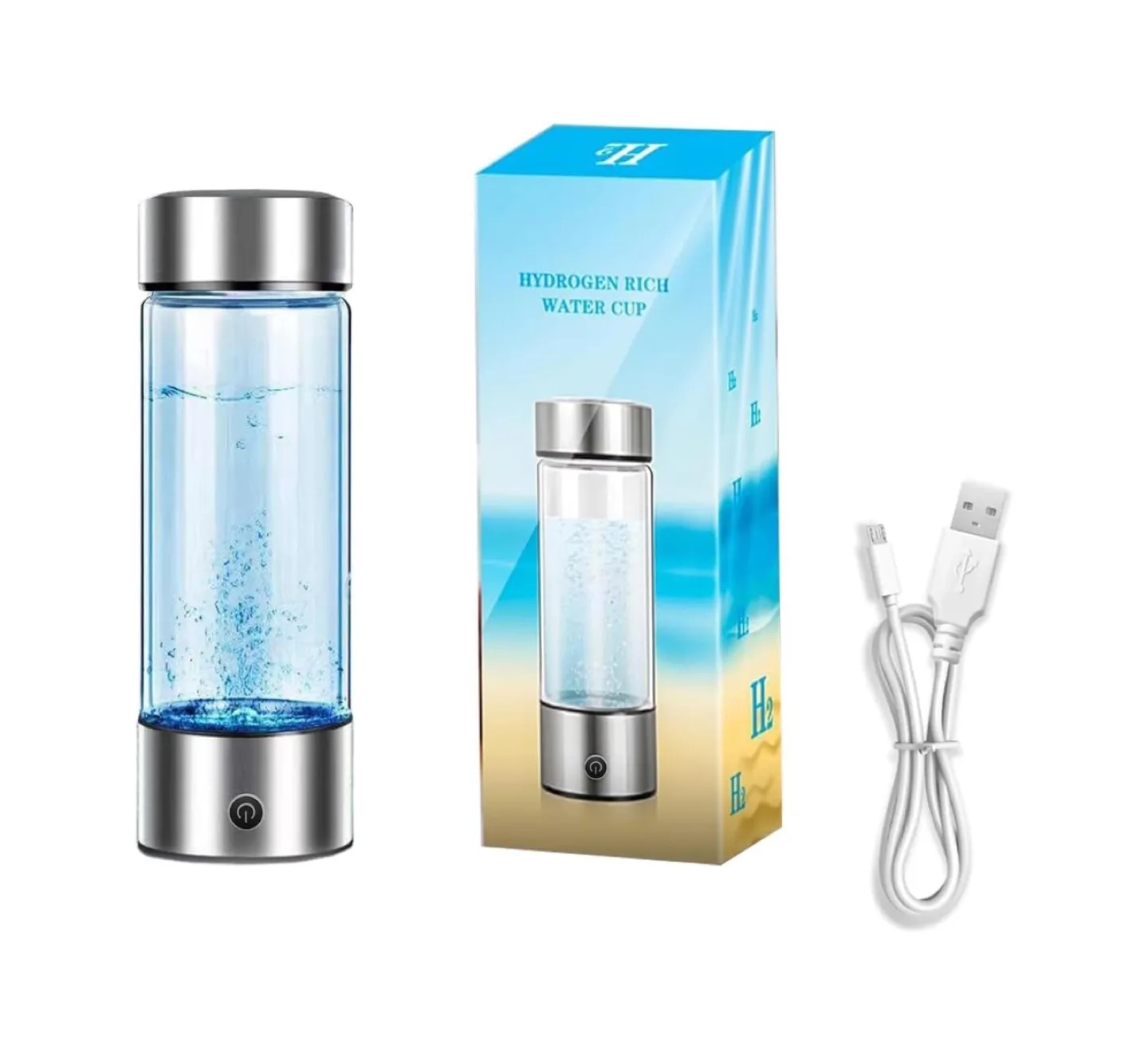 Hydrogen Water Bottle 420ml |  ASBOHK Hydrogen Water Bottle thumbnail
