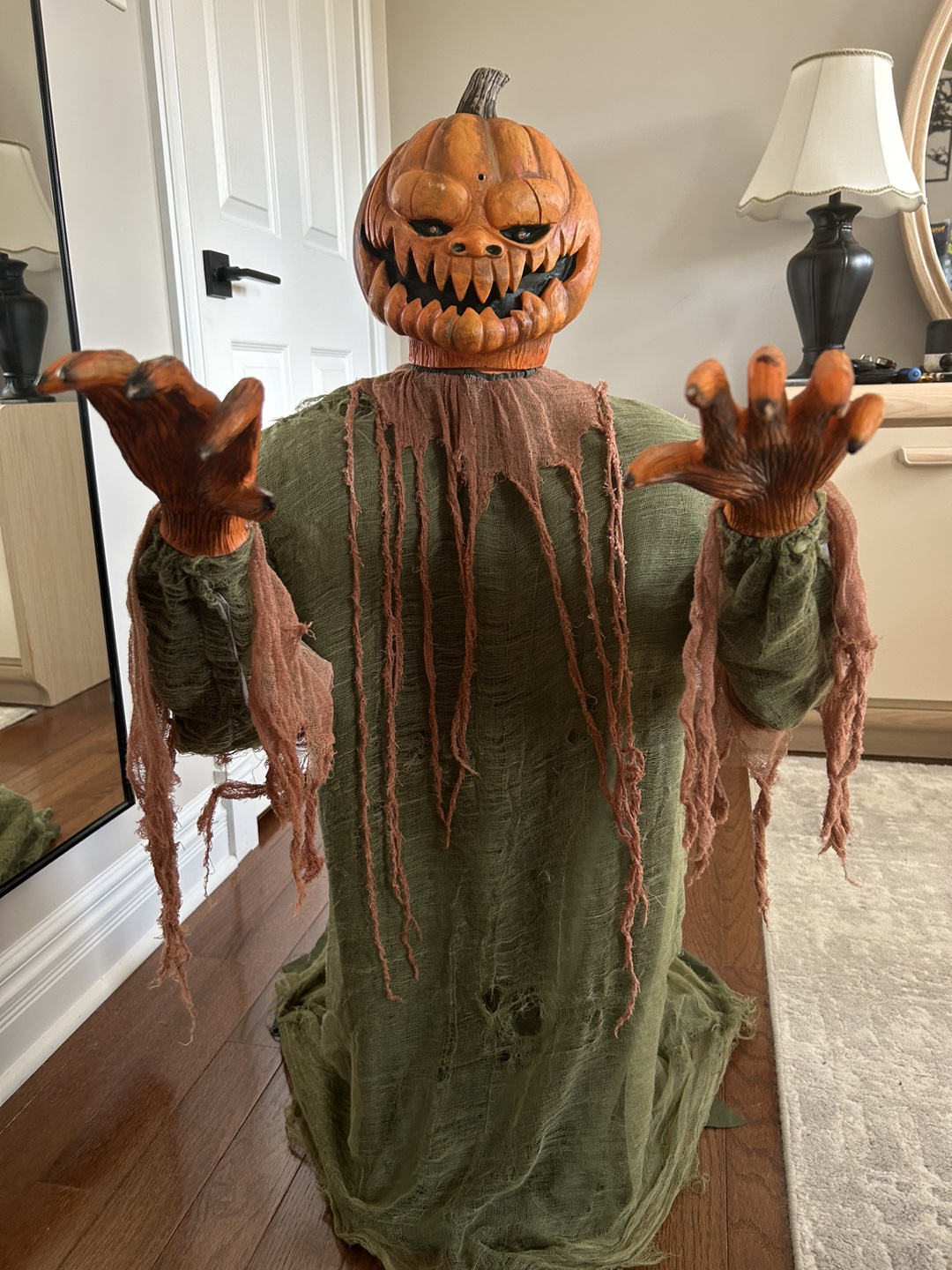 Spirit Halloween Jack O' Lunge Animated Prop
