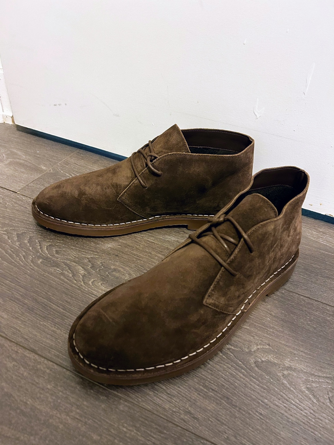 New J.Crew Suede Desert Boots size 10.5