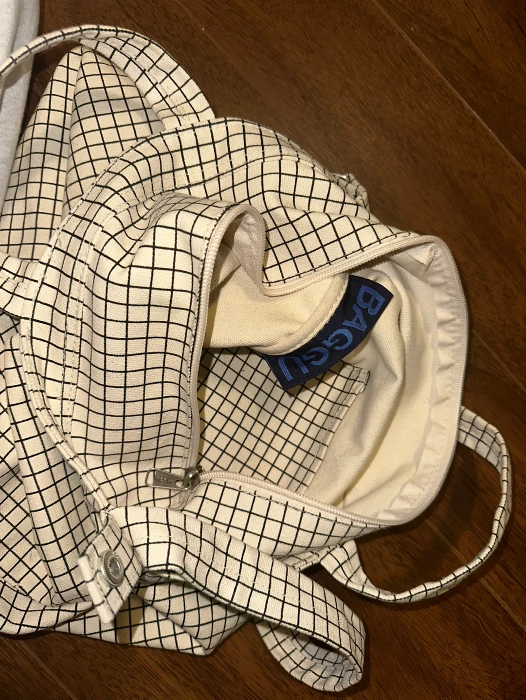 Baggu Checkered Tote Bag image indicator(3)