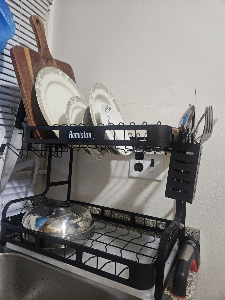 romision 2 Tier Dish Drying Rack - photo 2