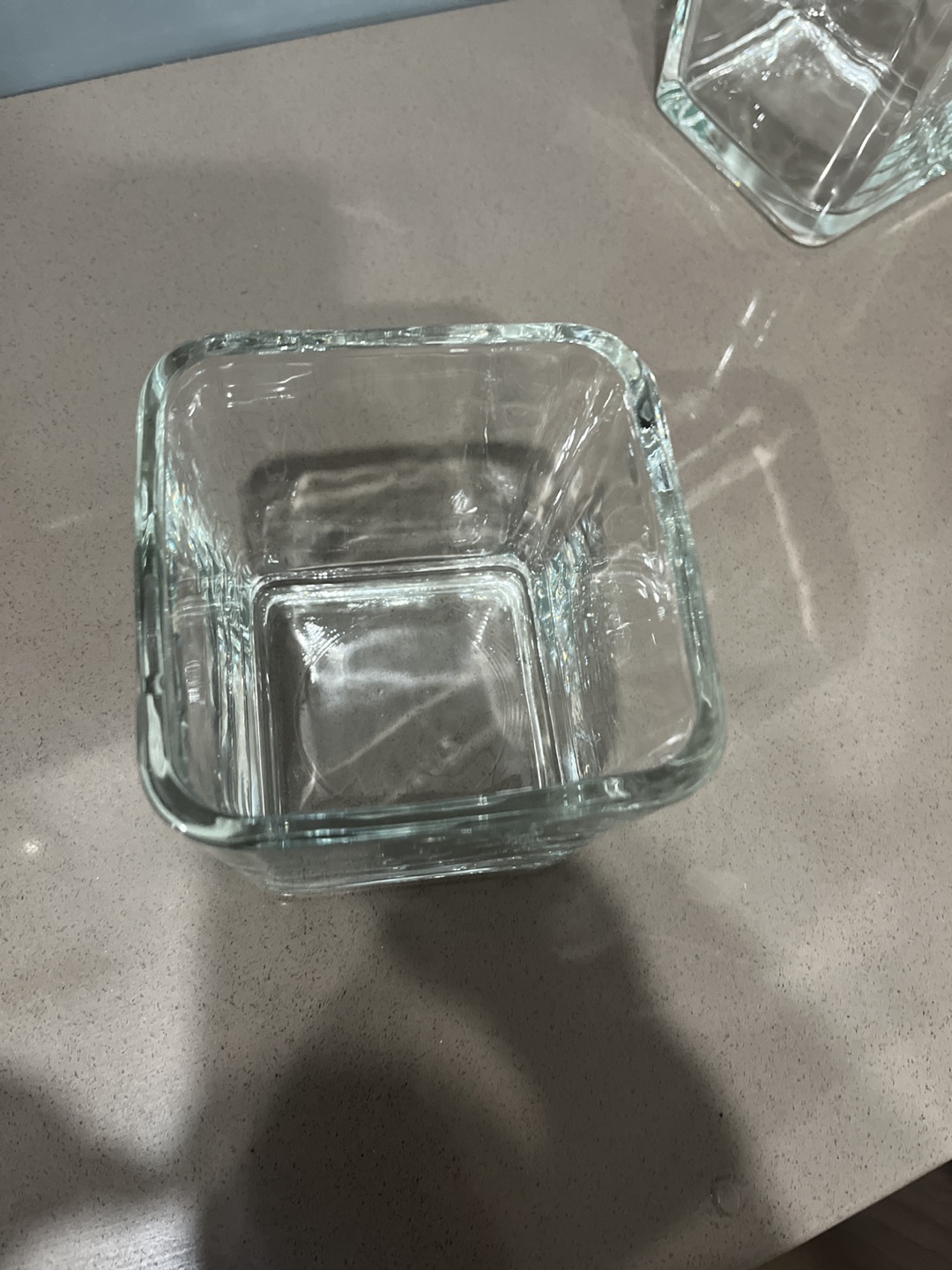 Square Glass Candle Holders - photo 2