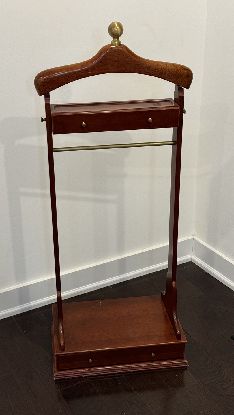 Wooden Valet Stand
