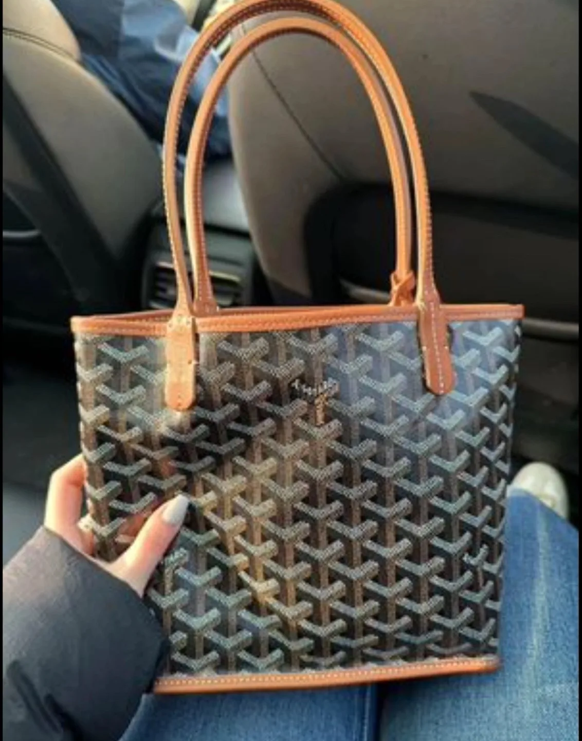 100% Authentic Goyard mini tote image indicator(9)