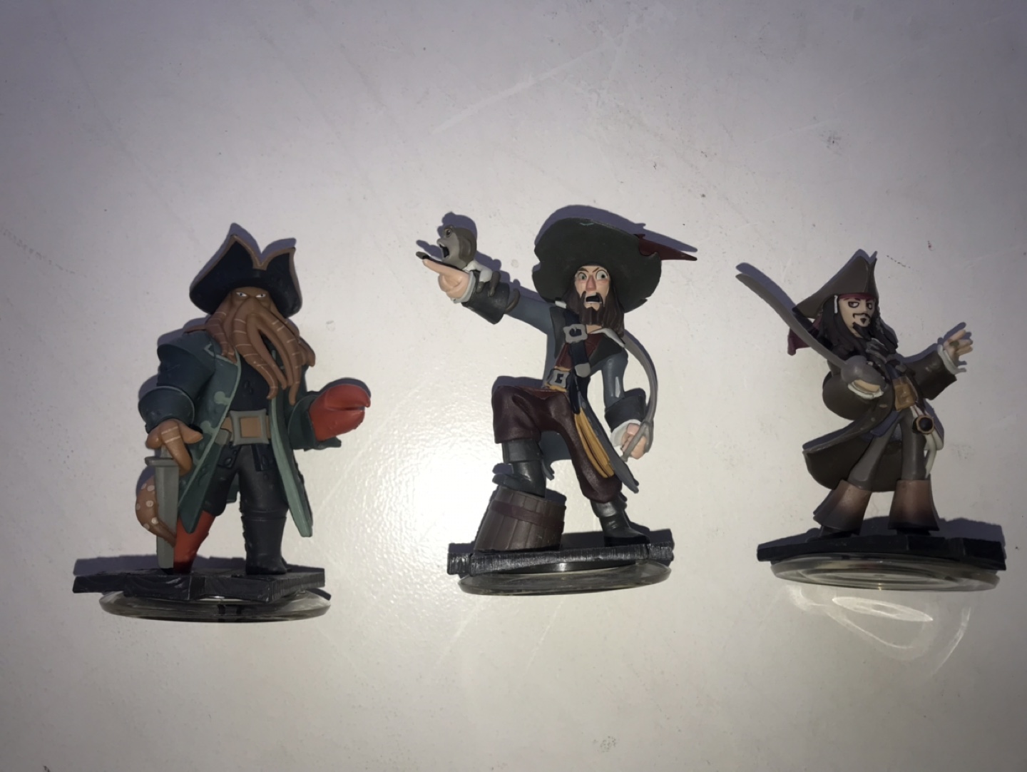 Disney Infinity Pirates of the Caribbean Jack Sparrow Davy Jones