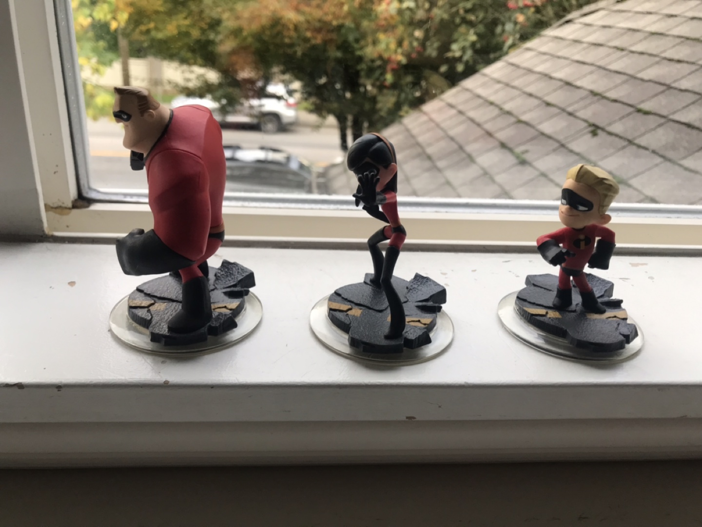 Disney Infinity Incredibles Mr. Incredible, Elastigirl, and Dash