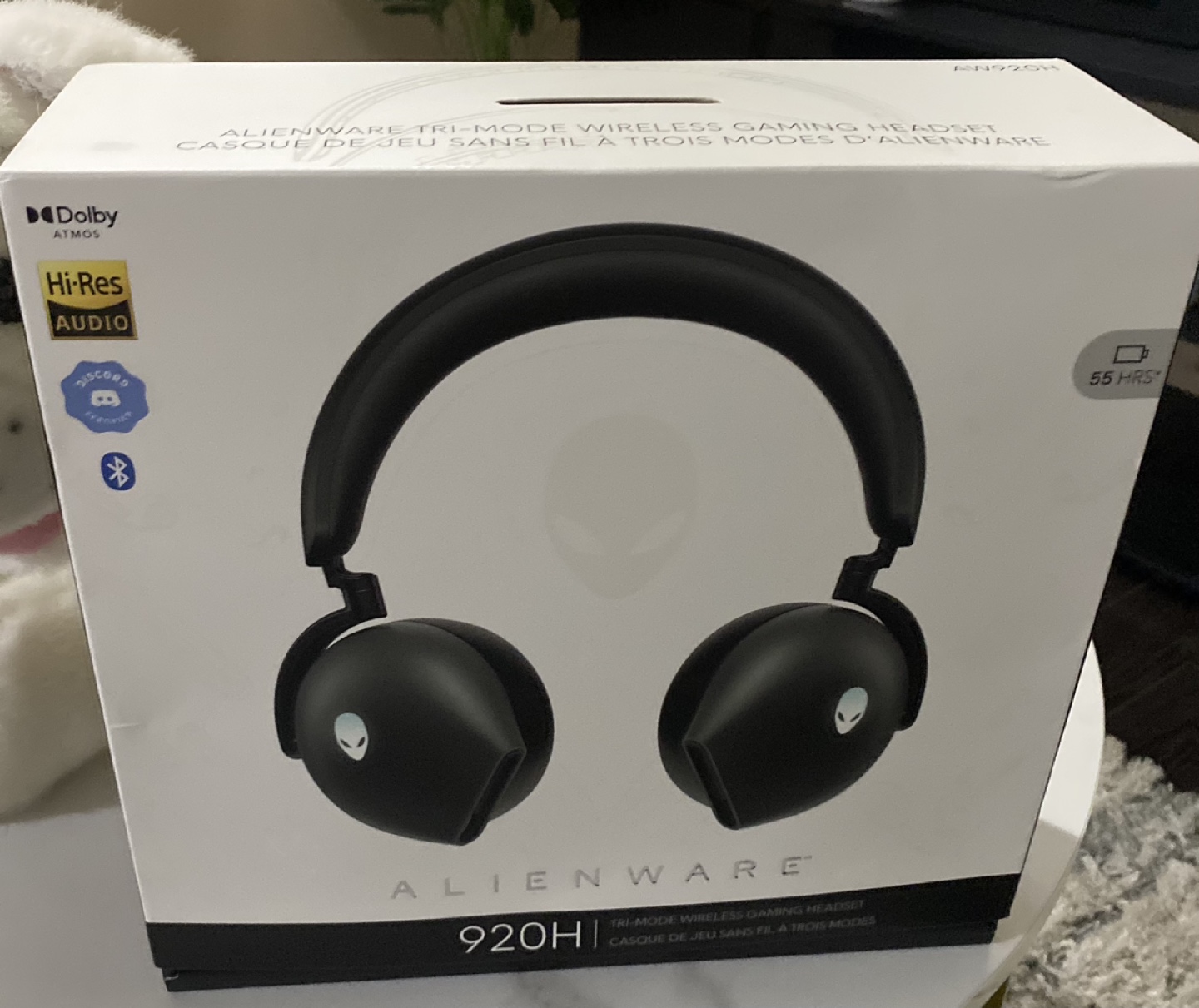 Alienware Tri-Mode Wireless Gaming Headset - AW920H