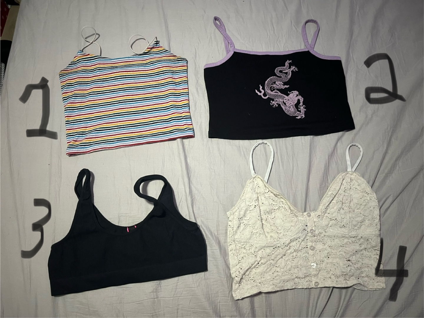 4 Crop Tops