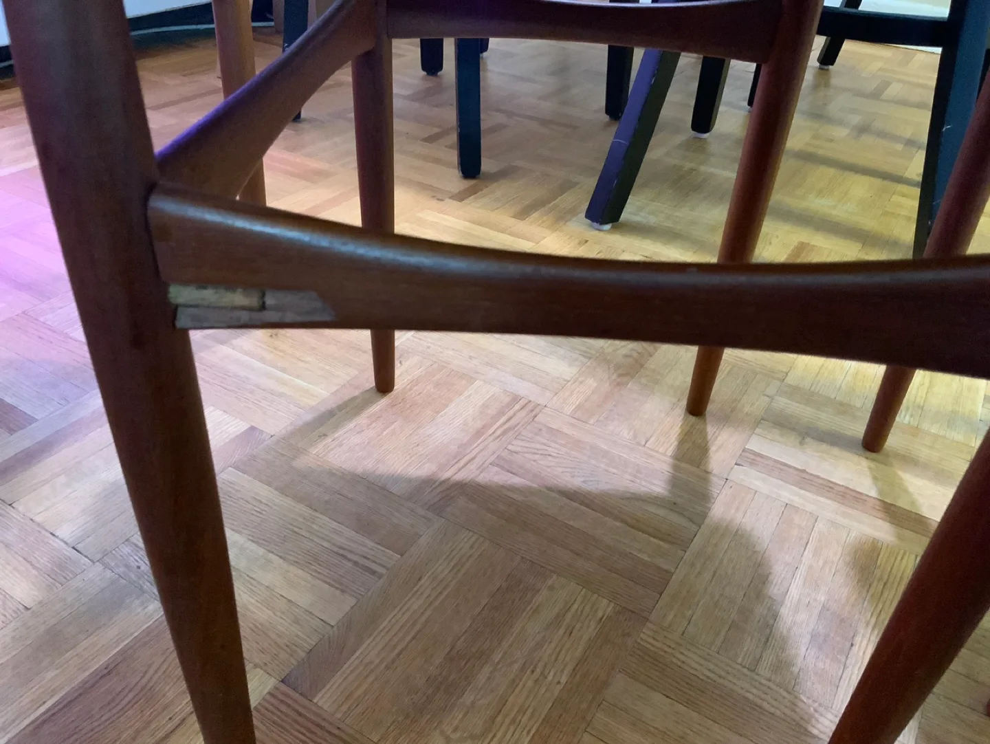 MCM Teak Set of 3 Vintage Nesting Tables image indicator(3)