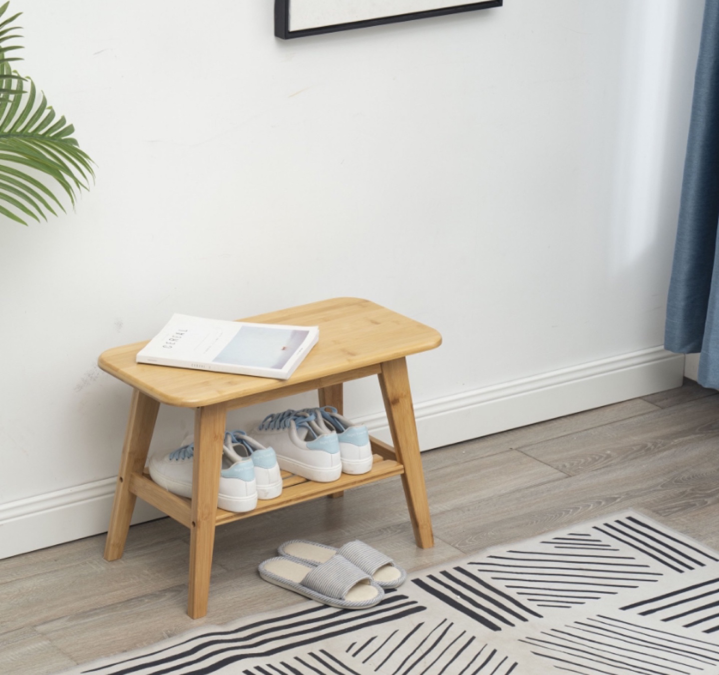 Bamboo Entryway bench