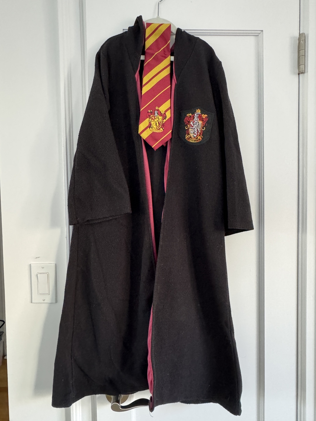 Official Harry Potter Gryffindor Halloween Costume Kids Medium