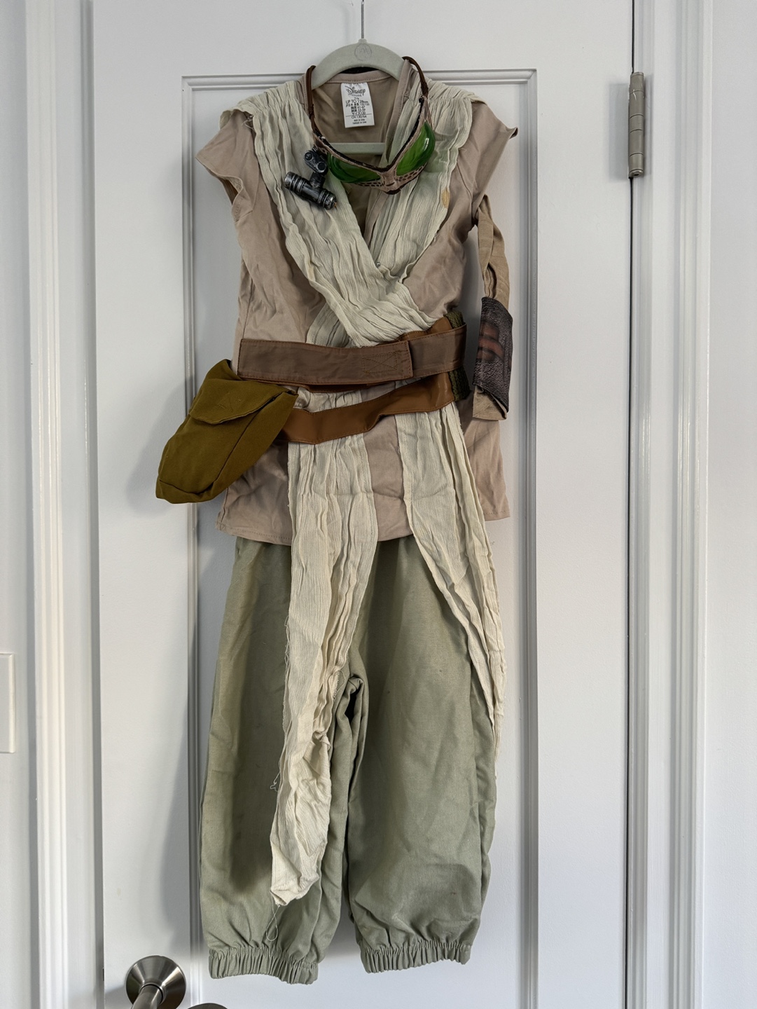 Official Disney Star Wars Rey Halloween Costume Size 7/8