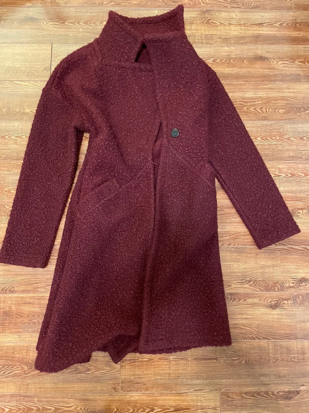 Artex Fashions Burgundy Long Cardigan thumbnail