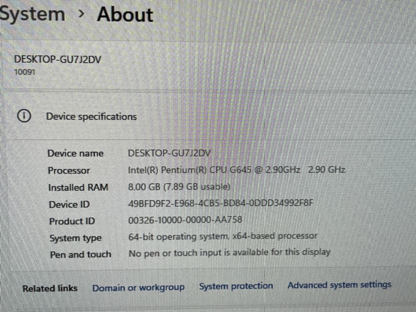 Lenovo Desktop Computer - photo 3