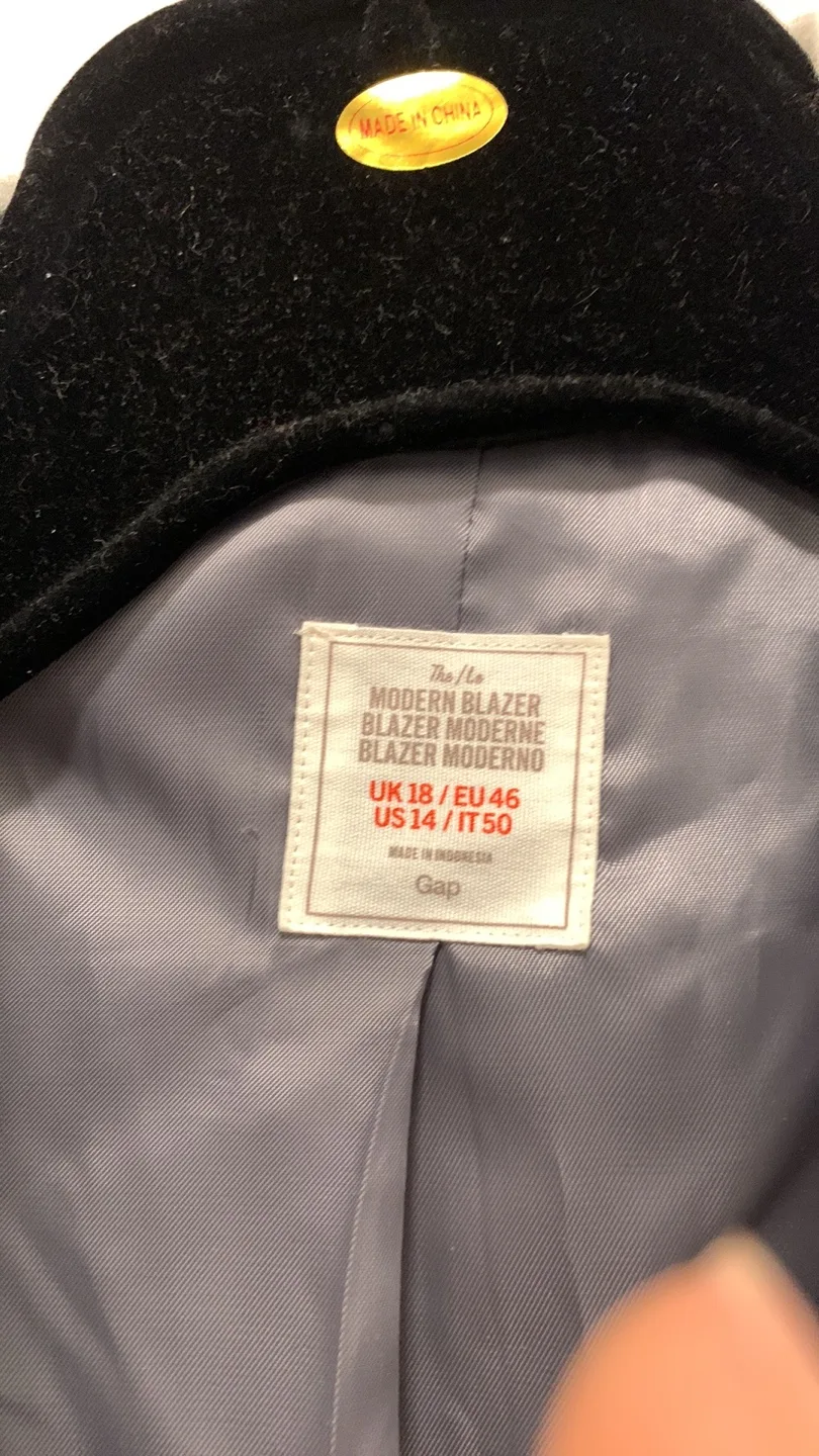 Gap Striped Blazer L image indicator(2)