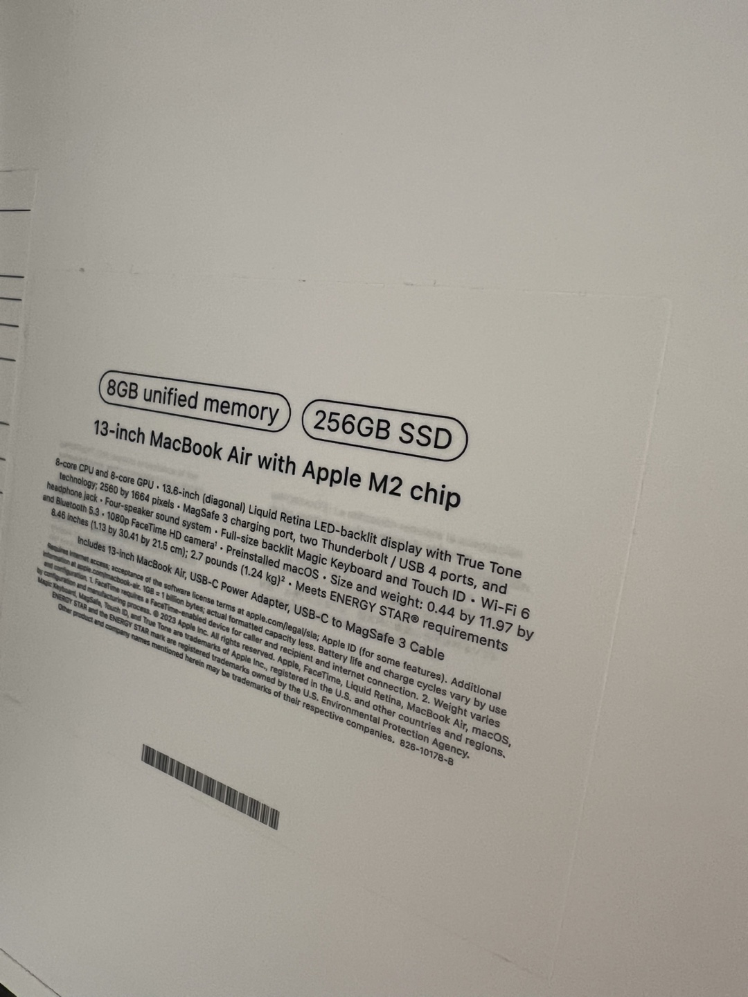 MacBook Air 13-inch with Apple M2 Chip