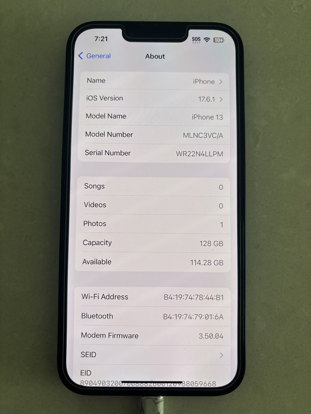 iPhone 13 128GB Black - photo 3