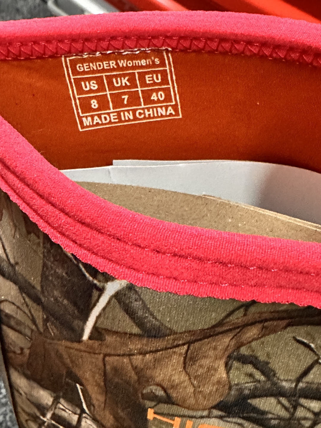 HISEA Women's Camo Rubber Boots - photo 2